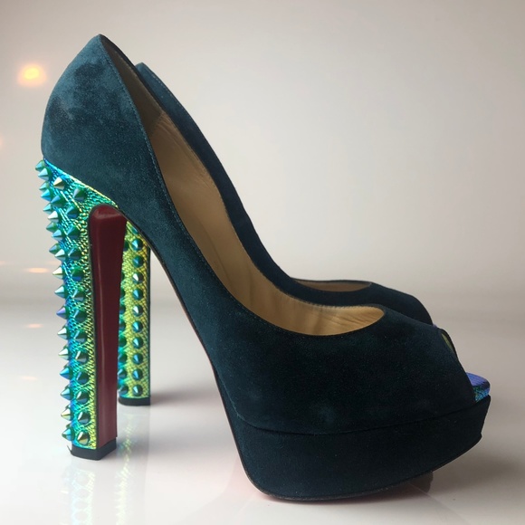 Christian Louboutin Shoes - Christian Louboutin Taclou 140 Spikes Pumps 38.5